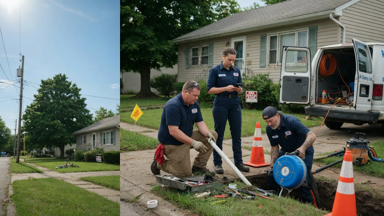 Sewer Line Repair in Fort Jennings, OH near me